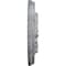 Ekena Millwork Odessa Ceiling Medallion (Fits Canopies up to 2 1/2"), 7 1/2"OD x 1 1/8"P, Ultra Pure White Crackle CM07ODUWC - alternate 3